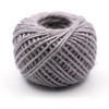 Gray Jute Burlap Ribbon Twine Rope Cord String Pack Roll