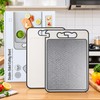 Titanium Cutting Board for Kitchen 1pc with Juice Groove –