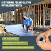 AYUHOME Reflective Insulation Roll - Premium Aluminum Film 16" x50ft,