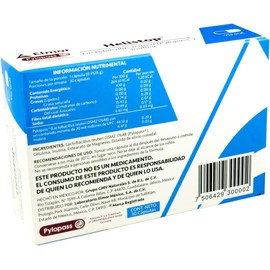 Helistop Cápsulas Probiótico Lactobacillus reuteri (Pylopass) Prebiótico