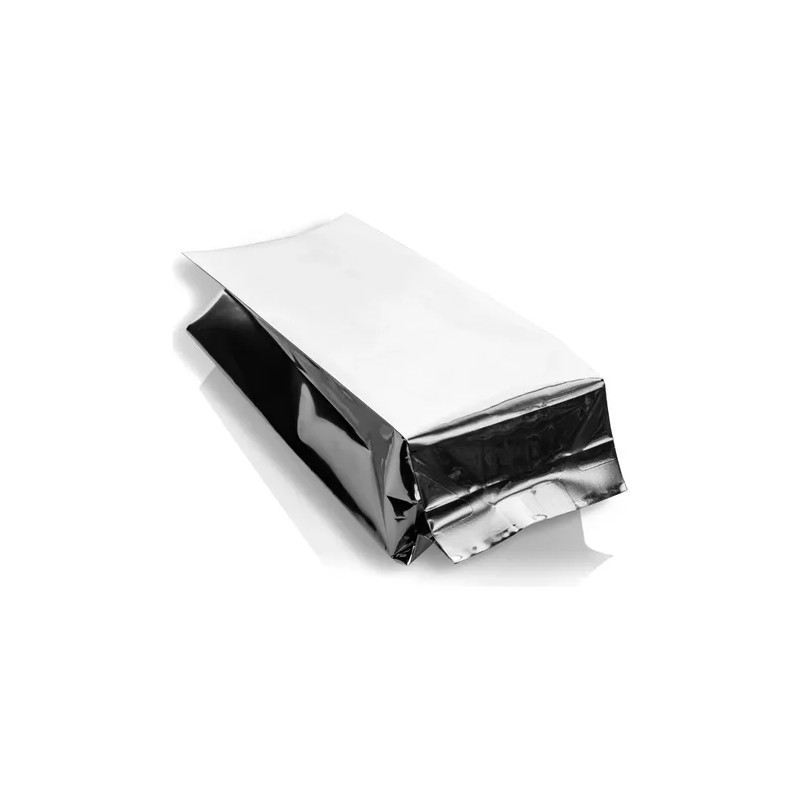 Bolsa Fuelle 1kg H390 C/válvula -metalizado Plata-100 Piezas
