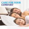 Eutony Pillow Protectors 2 Pack Quilted Zipped - Ultra Luxe