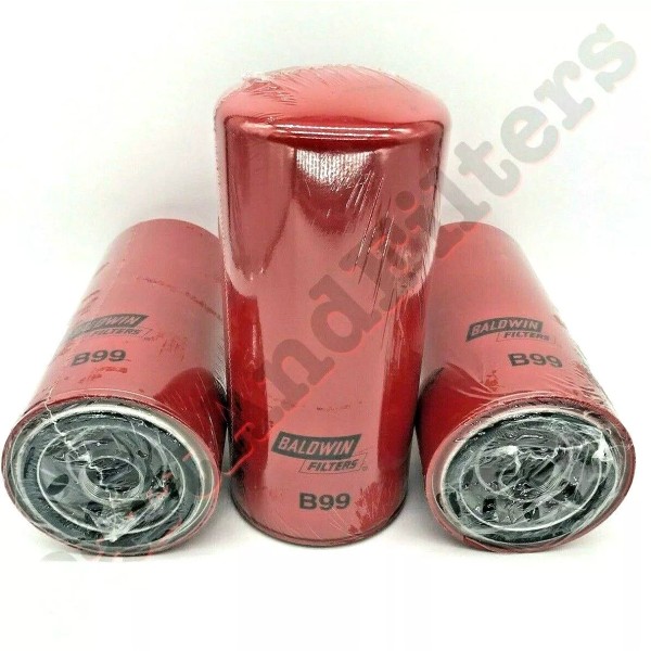 Baldwin B99 Oil Filter Fits Caterpillar P554005, LF691A, LFP4005 (Pack