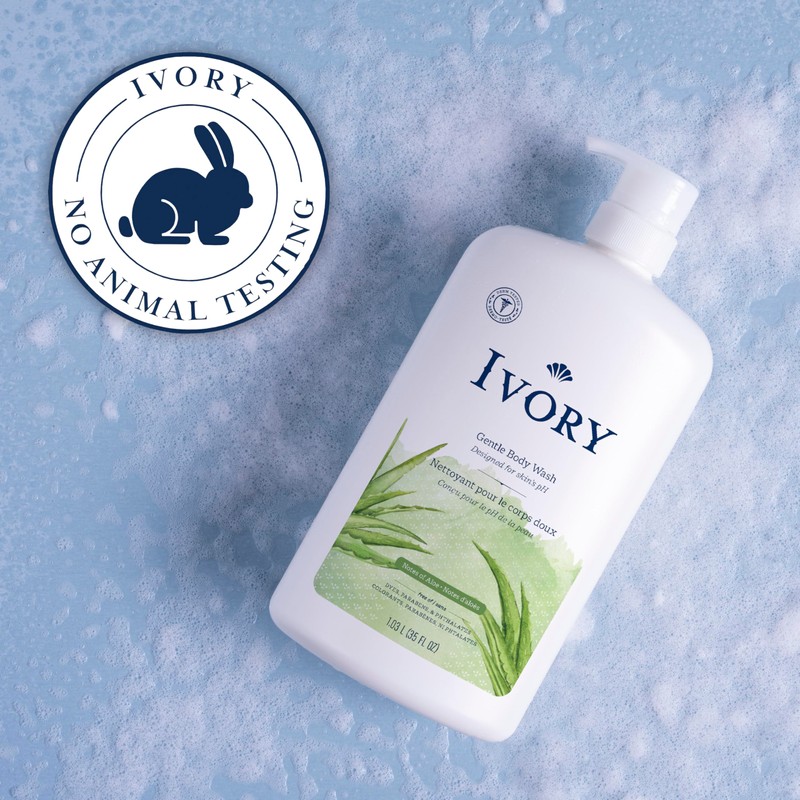 Ivory Gentle Body Wash, Designed for the Whole Family, Free