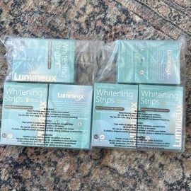 6 PACK! Lumineux Oral Essentials Teeth Whitening Strips 42 strips 21 treatment