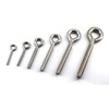 2Pcs Stainless Steel M16 Eye Bolt Long Shank Threaded Rod