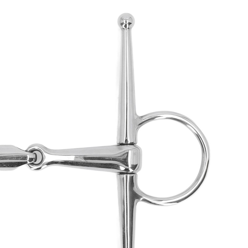 135mm Horse Mouth Bit Stainless Steel Horse Cheek Snaffle for