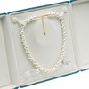 COWFEX Velvet Jewelry Set Box, Big Necklace and Ring Earring