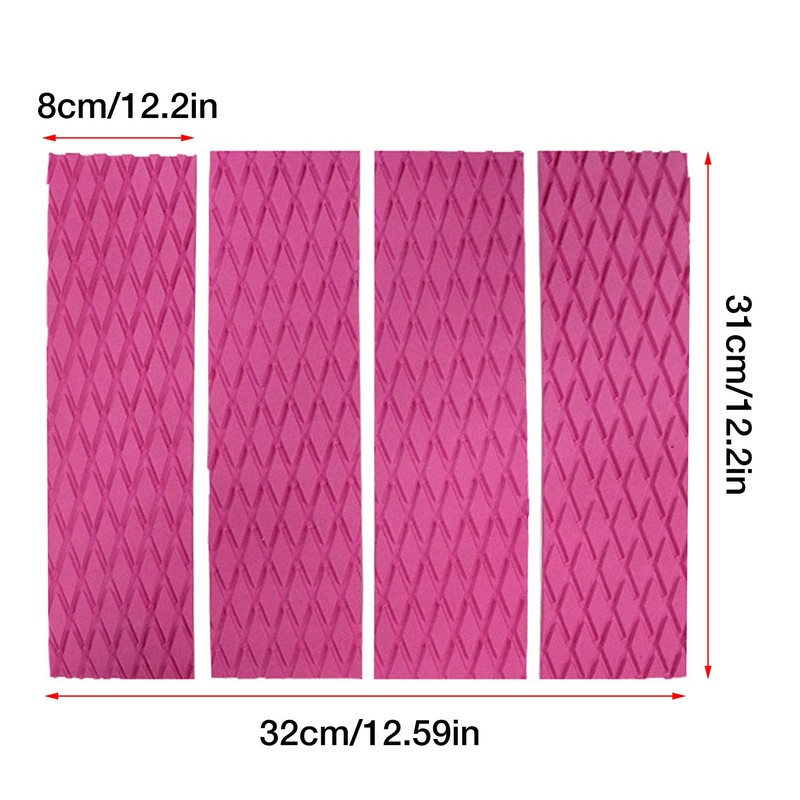 Surfboard Traction Pad | Anti-Slip Surfboard Deck Grip Traction Pad