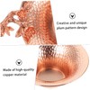Mobestech Copper Tea Infuser Filter with Heat Resistant Plum Blossom