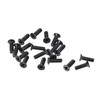 uxcell M2.5 x 8mm Phillips Screw Fasteners Black for Laptop