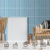 Peel and Stick Backsplash Tiles, 12" × 12" Powder Blue