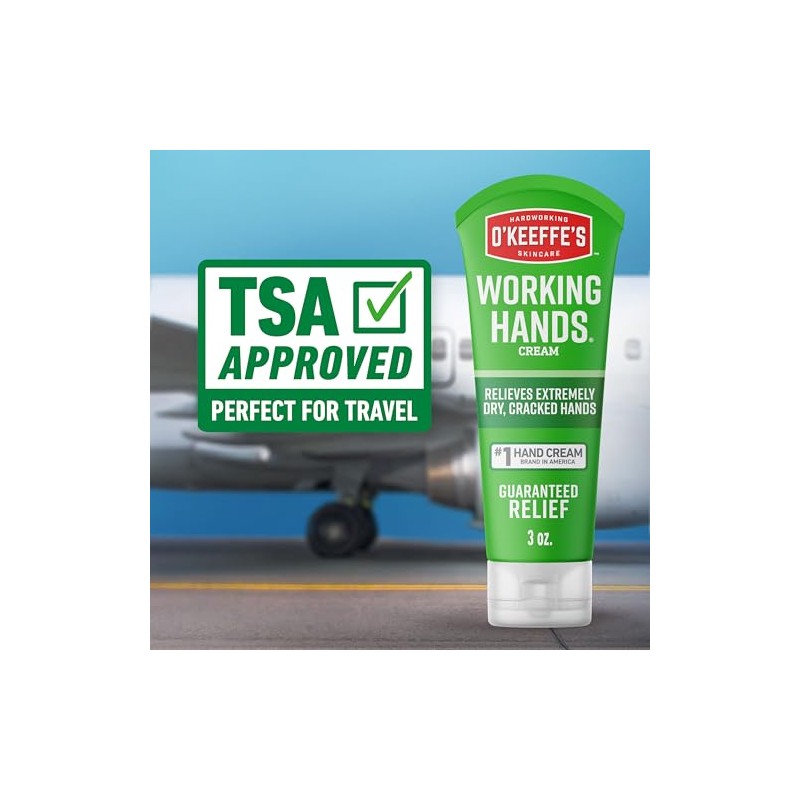 O'Keeffe's Working Hands & Healthy Feet Combination Pack of Tubes