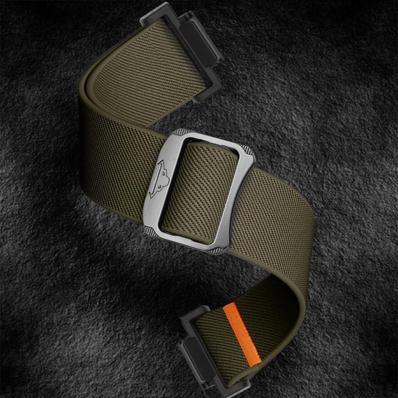 Abanen Soft Stretchy Loop Durable Elastic Nylon Adjustable Braided Watch