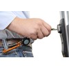 SK11 SAC-80KR Aluminum Carabiner with Key Reel, Orange