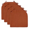 Wellsin Chair Cushions for Dining Chairs 4 Pack - Kitchen