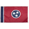 FlagSource Tennessee Nylon State Flag, Made in the USA, 3x5'