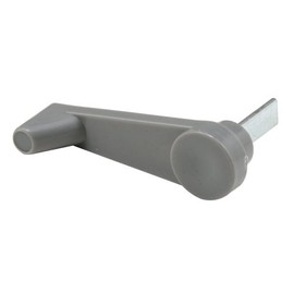 Prime-Line E 2065 Gray Plastic Sliding Door Latch Lever with Steel Pin (Single Pack)