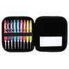 9PCS Crochet Hooks Set Knitting Smooth Needle Tools Ergonomic Plastic