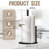 Stainless Steel Kitchen Roll Holder, Non-Slip & Waterproof, with Anti-Roll