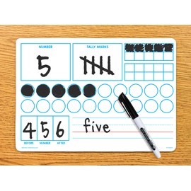 Teacher Created Resources Double-Sided Learning Numbers 1–20 Dry-Erase Boards (TCR77076)