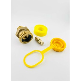 24/7PARTSINC Propane Cylinder Tank Vanagon Westfalia Fill valve 1-3/4" Acme 1/4" NPT Bleeder