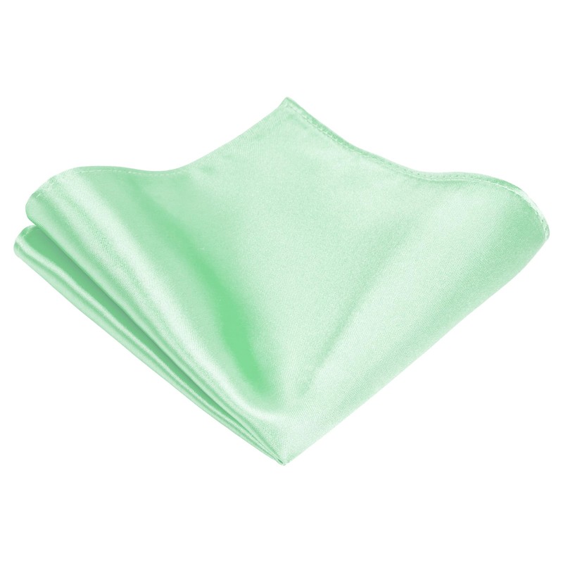 TIE G Solid Satin Woven dyed Color Formal Black Necktie