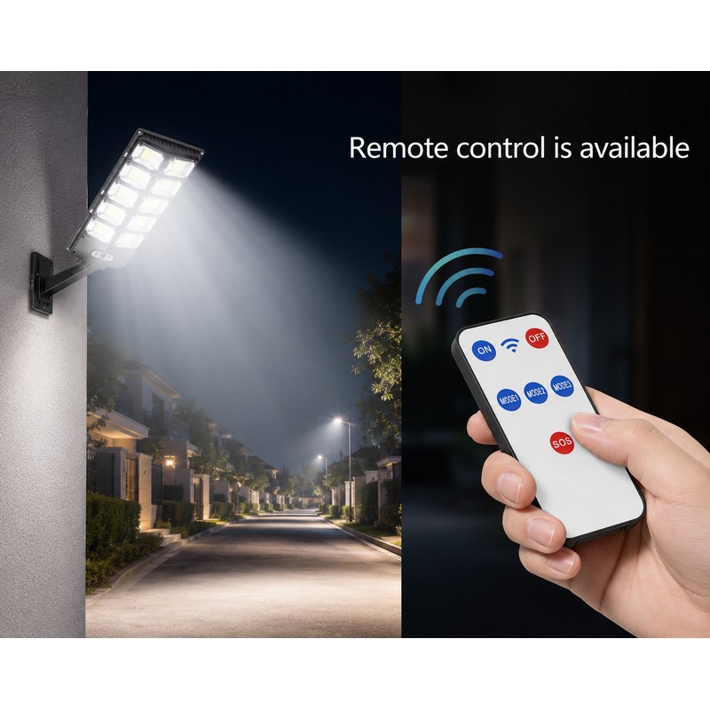 Solar Motion Sensor LED Outdoor Light for Home Security –