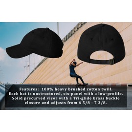 Mari Kyrios Christian Hat 3 Nail Cross Center Heat Pressed Curved Bill White Twill Adjustable Dad Cap