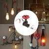 AUNMAS Retro Steampunk Light Switch, G1/2 Inch Water Pipe Valve