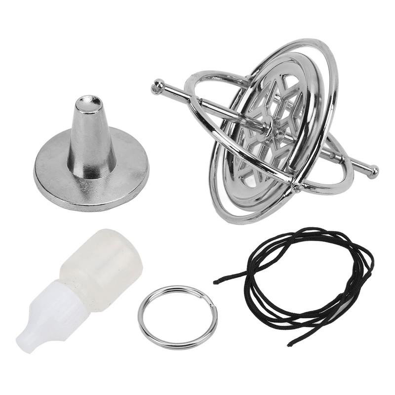 Metal Gyroscope Anti, Top Balance Gyroscope Gyroscope Gravity Rotating Toy