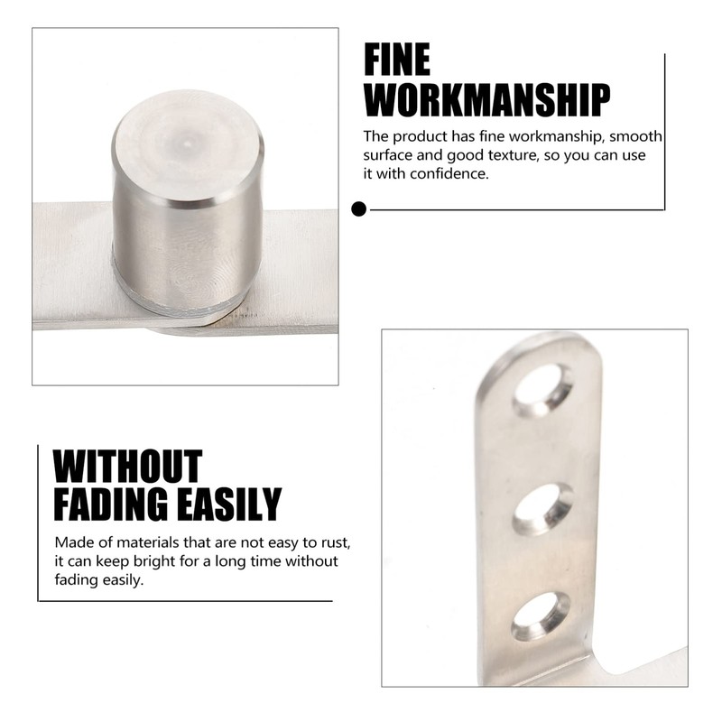 VILLCASE 2 Pieces Stainless Steel Heavy Duty Pivot Door Hinges