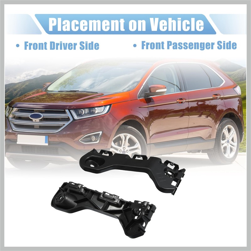 RATCHROLL 1 Pair Front Bumper Mount Support Bracket for Ford