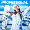 Ski Snowboard Goggles UV Protection Anti-Fog OTG Snow Skiing Glasses