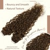 RUNATURE Tape Human Hair Extensions 22 Inch Curly Skin Weft