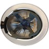 Skull Bucket Aluminum Hard Hats, Full Brim with Ratchet Suspensions