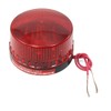 sourcing map AC 220V Plastic Dome Housing Industrial Emergency Red
