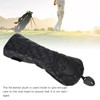 PU Leather Golf Wood Head Covers Waterproof Golf Skull Pattern