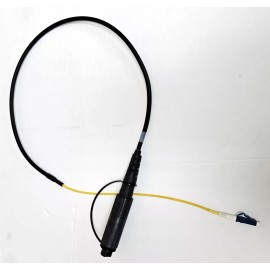 Corning OptiTap Hardened Male Connector to LC/UPC Test Jumper Singlemode 2 feet