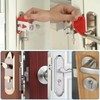 Travel Door Security Locks 2 PCS Portable Door Lock with