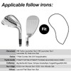 Golf Iron Covers Set for Irons Neoprene Colorful Counted Iron