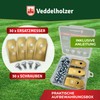 Veddelholzer 30 Durable Robotic Lawnmower Blades Made of Stainless Steel