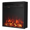 Giantex Electric Fireplace Insert Heater- Wall Recessed/Mounted Fire Places Electric
