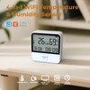 Hapippofa 4 in 1 WiFi Hygrometer Humidity Meter Wireless Smart
