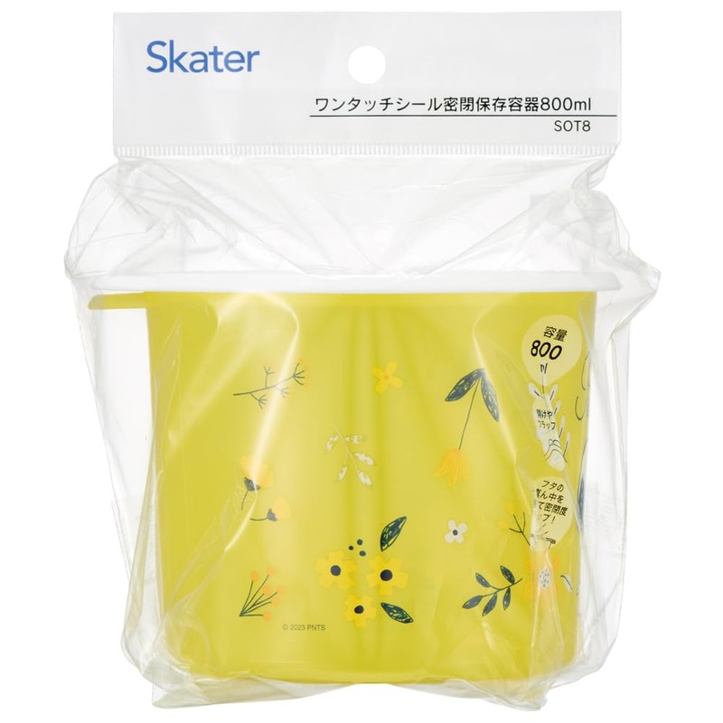 Skater SOT8-A One-Touch Seal Container, Medium, 28.5 fl oz (800