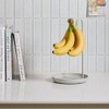 JAJU Banana Holder Tray 18x31.2CM Gray