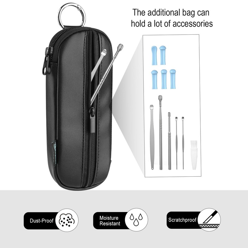 Beautyflier Ear Wax Removal Tools Storage Bag, Earwax Remover Tool