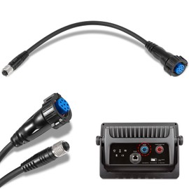 Replacement for 1852074 MKR-US2-14 Universal Sonar 2 Adapter Cable 8-Pin for Trolling Motors to Garmin ECHOMAP and GPSMAP, Connection for LiveScope Chartplotter and fishfinder