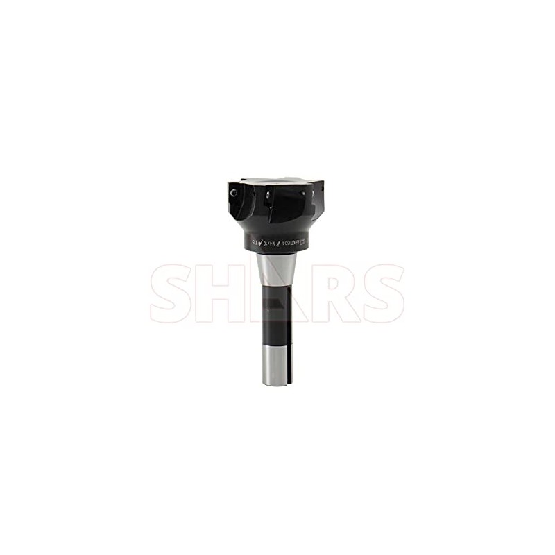 Shars 3" 90 Degree R8 Shank Indexable End Mills APKT1604