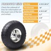 (4 Pack) AR-PRO 10" Heavy-Duty Replacement Tire and Wheel -